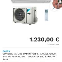 Condizionatore Daikin Perfera 12000 Btu