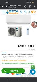 Condizionatore Daikin Perfera 12000 Btu