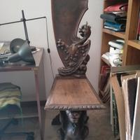 due sedie rinascimentali