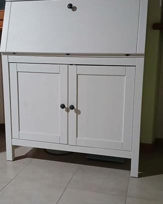 MOBILE SECRETAIRE IKEA serie HEMNES BIANCO