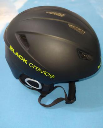 BLACK CREVICE Kitzbühel Casco da sci -Junior Small
