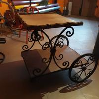 Carrello portavivande vintage