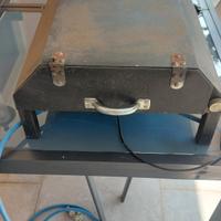 Forno pizza gas con piatto girevole