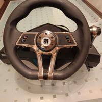 Volante con  pedaliera