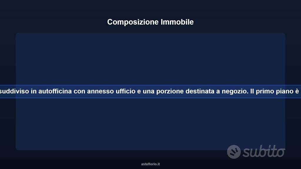 Immobile in asta di 1000 m² a Orzivecchi - Altro