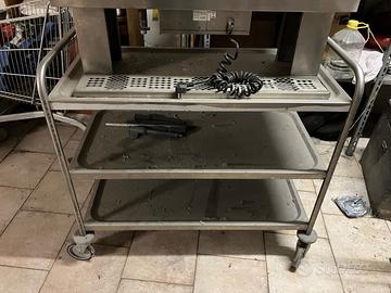 Carrello inox