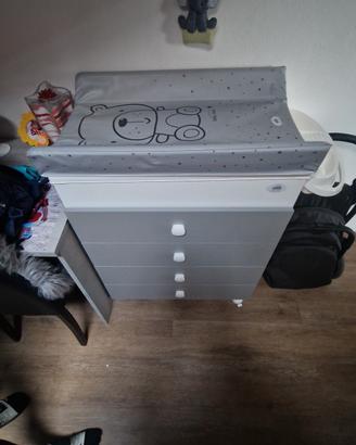 fasciatoio /lavatoio cassettiera 