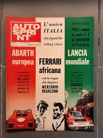 Autosprint annata 1972 completa