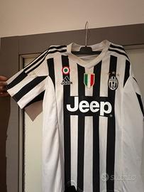 maglia juventus di bonucci indossata e firmata