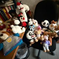 Peluches vari