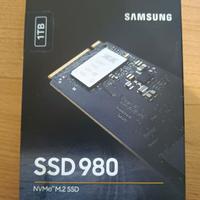 SSD Samsung 980 1 TB NVMe M.2  (up to 3.500 MB/s)