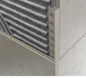 Profilo terminale per mattonelle