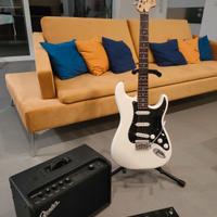 chitarra Squier Stratocaster Standard modificata