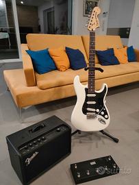 chitarra Squier Stratocaster Standard modificata