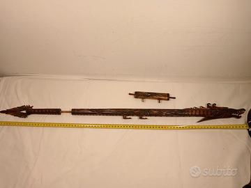 cerbottana antica del borneo