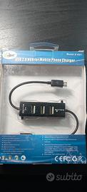 HUB USB con funzione caricabatterie 