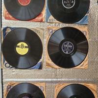 Dischi vinile 78 giri anni 20-40