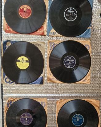Dischi vinile 78 giri anni 20-40