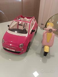 Vespa e cinquecento Barbie 
