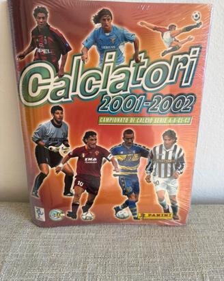 Album+set calciatori panini 2001-2002 sigillato
