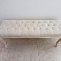 Panca stile shabby per camera da letto 