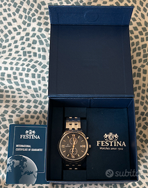 Orologio Festina uomo Timeless chronograph F6854/7