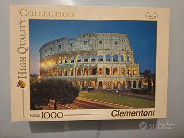 Puzzle 1000 Pezzi Clementoni - Roma, Colosseo (Hig