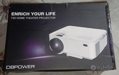 Videoproiettore  mini portatile DBPOWER T20