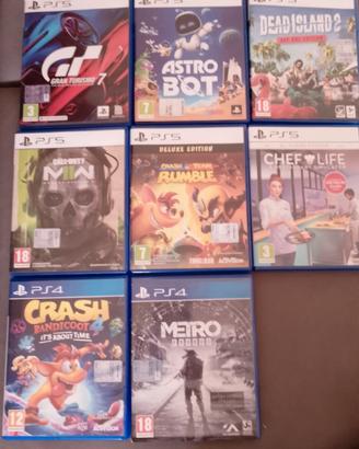 giochi PS4/5