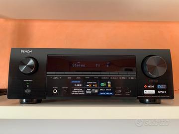 Sintoamplificatore Denon AVR X1600H DAB nero