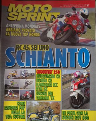 Rivista MOTOSPRINT numero 47 del 1993