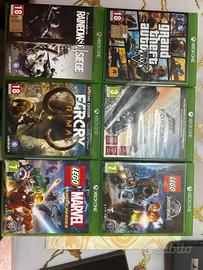 Lotto 6 Giochi Xbox One - Grandi Titoli (GTA V, Fa