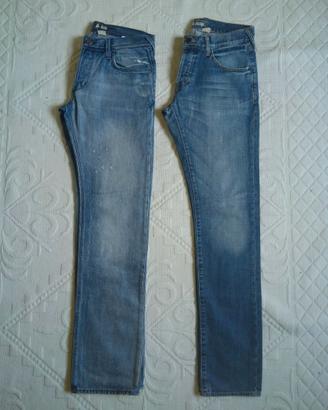 Lotto 2 Jeans H&M "Drain Fit" (Taglie 29 e 31)