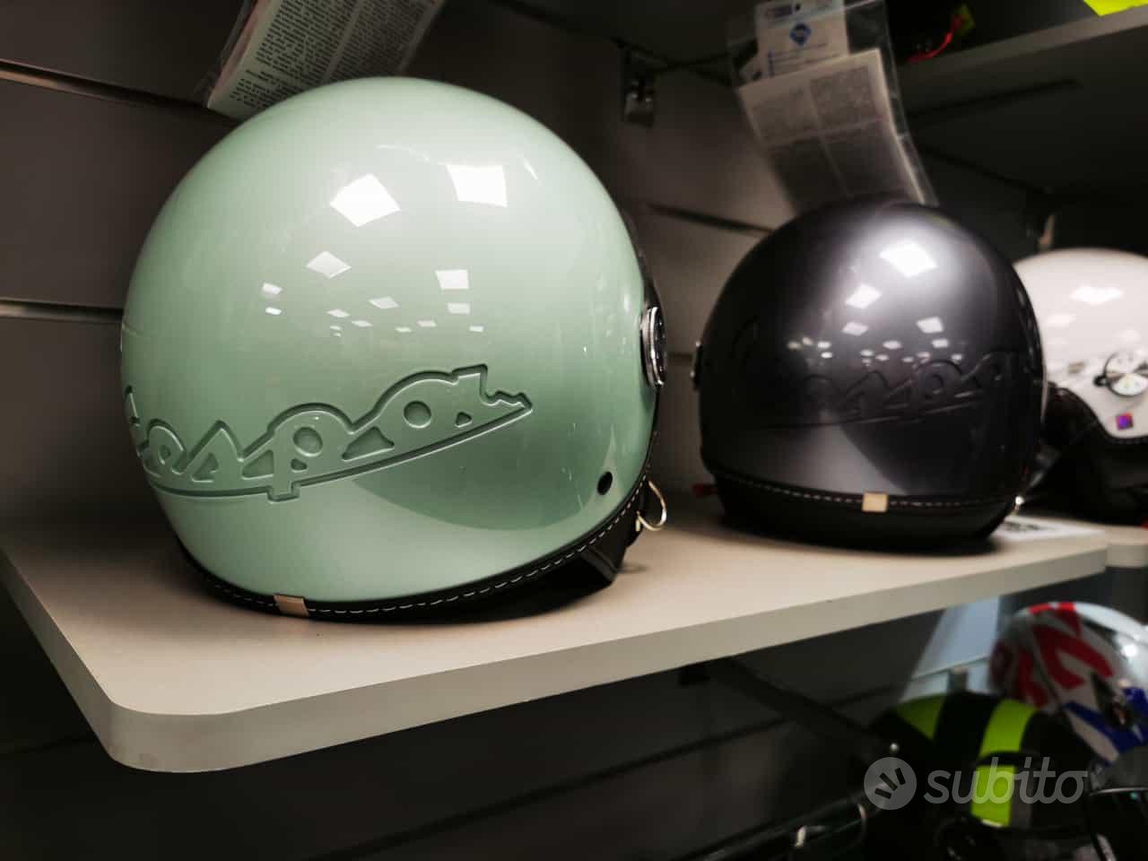 Casco vespa verde online relax