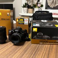 Nikon D-5200 con accessori