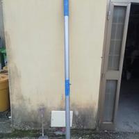 bilancia pesca con tubo da 60mm e mt 8