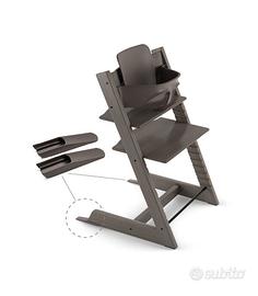 Stokke Baby Set per Tripp Trapp - Grigio
