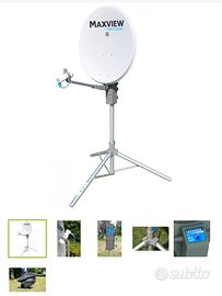 Antenna satellitare portatile da campeggio