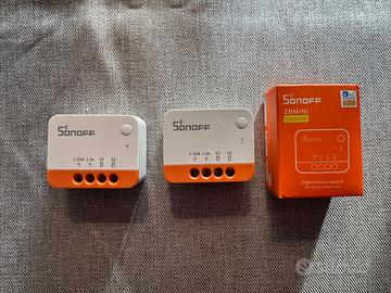 3x Sonoff ZBMINI-L2 Zigbee Smart Switch