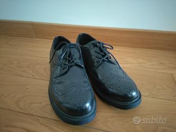 Scarpe nere da cerimonia per uomo