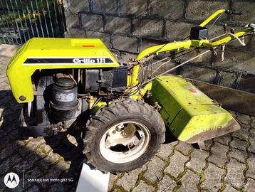 Motocoltivatore con carrello  grillo 14 cv