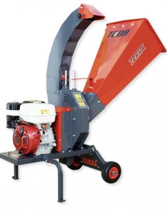 Cippatore cingolato tekna tc08-39 honda gx390