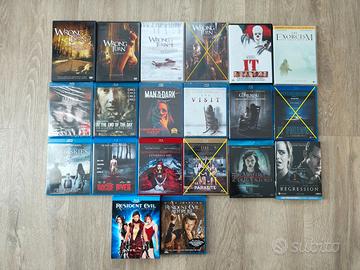 Film horror blu-ray e dvd