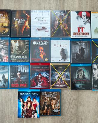 Film horror blu-ray e dvd