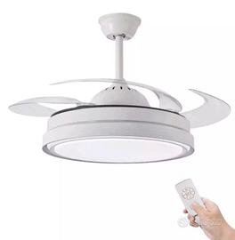 VENTILATORE DA SOFFITTO E PLAFONIERA 60W