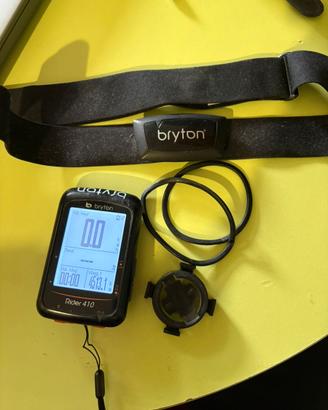 Ciclocomputer bryton 410 con fascia bryton