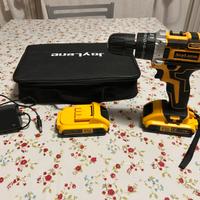 Trapano avvitatore 21v + 2 batterie