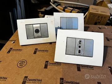 Placche e moduli per interruttori BiTicino