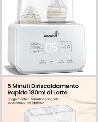 Scaldabiberon, Sterilizzatore per Biberon 9 in 1 