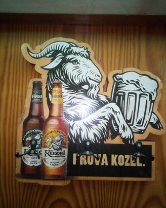 portachiavi birra kozel